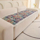 Capa para Sofá Estilo Boêmio com Detalhes Franzidos na Borda