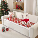 Capa para Sofá Estilo Boêmio com Detalhes Franzidos na Borda