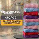 CloudSoft™ – Toalha Premium Algodão Turco | Kit 10 Banho + 10 Rosto (BRINDE)