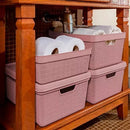 Kit 5 Caixas Organizadoras Multiuso com Tampa