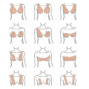 Sutiã Fita Levanta Seios com Efeito Push-Up Invisível - Compre 1 Leve 2