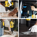 Parafusadeira e Furadeira 48V Com 2 Baterias Maleta e Acessórios Completo